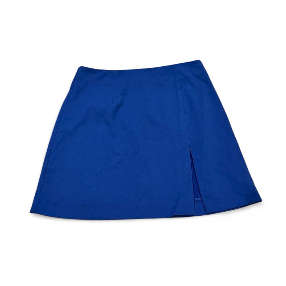 Anthro Hutch Solid Blue Split Front Dark Academia… - image 6